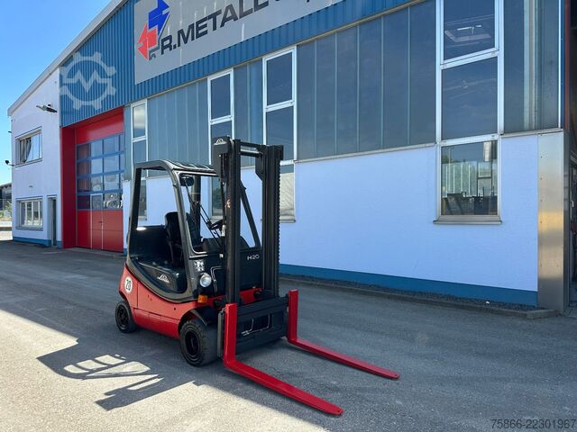 Front loader forklift LINDE H20 T-03 Seitenschieber Straßenzulassung