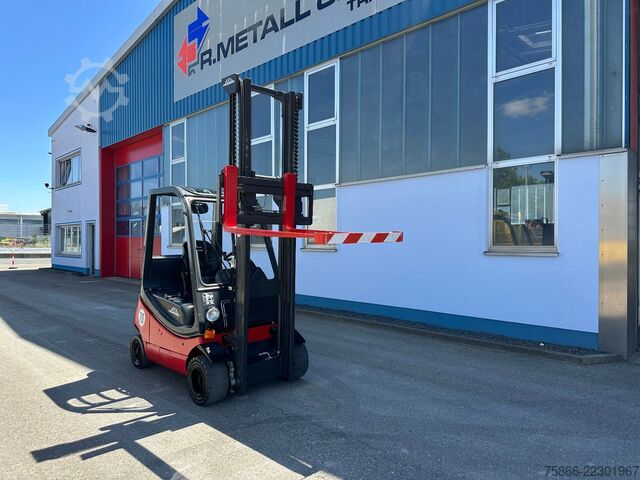 Front loader forklift LINDE H20 T-03 Seitenschieber Straßenzulassung