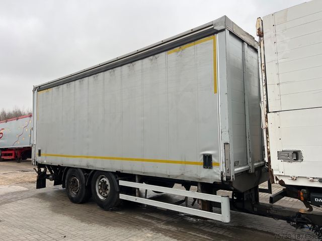 Beverage trailer  K+G Tec/Pritsche+Schiebeplane+Edscha+LBW/Tankdem
