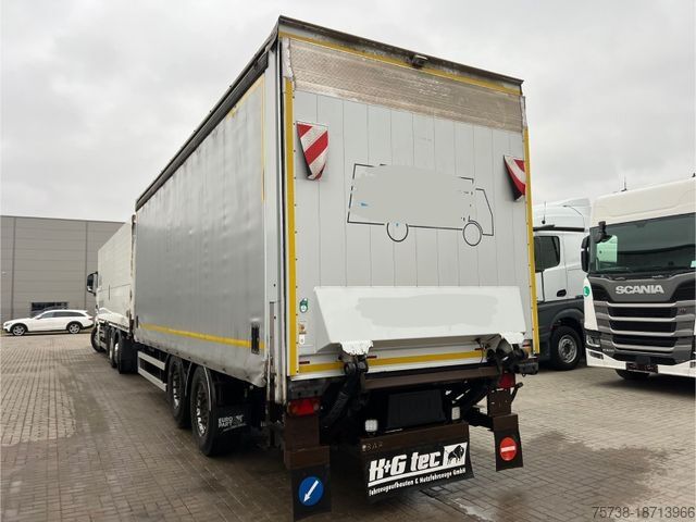 Beverage trailer  K+G Tec/Pritsche+Schiebeplane+Edscha+LBW/Tankdem