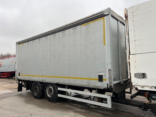 Anhänger mit Pritsche & Plane  K+G Tec/Pritsche+Schiebeplane+Edscha+LBW/Tankdem