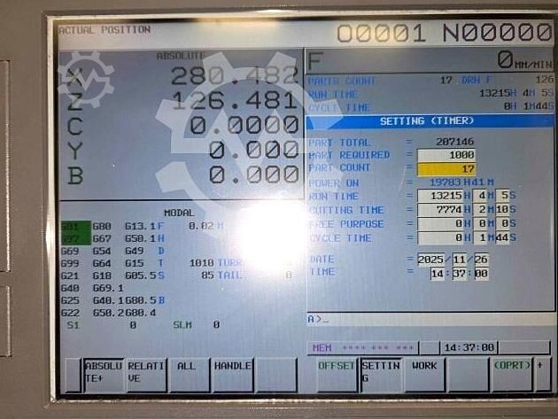 CNC Dreh-Fräszentrum HWACHEON Cutex 180 BL SYMC