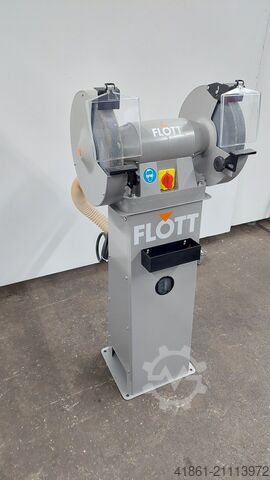 Doppelschleifbock mit Absaugung FLOTT TS 300 SD + MA 400 D