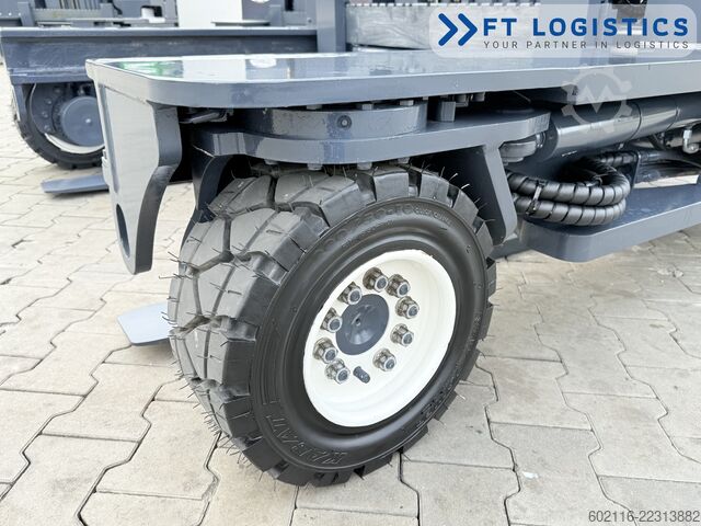 4-way forklift Combilift C4000 GAS TRIPLEX 5550 POSITIONER CABIN