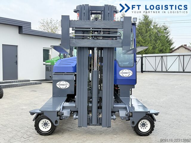 4-way forklift Combilift C4000 GAS TRIPLEX 5550 POSITIONER CABIN
