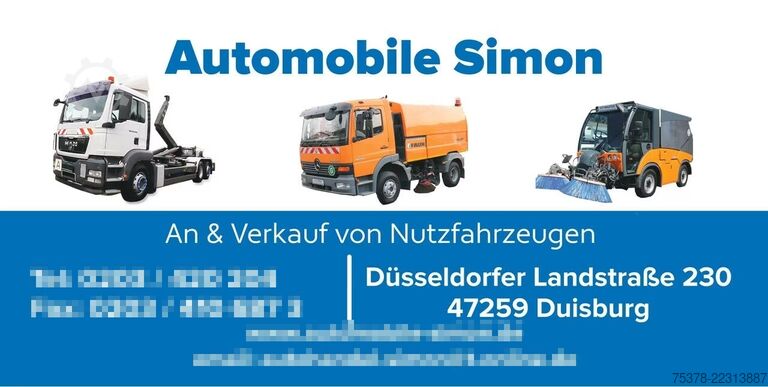 Road sweeper Hako Hako Citymaster 1600 4x4 Kehrm. Service