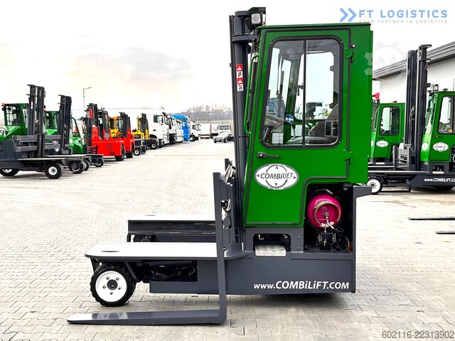 4-way forklift truck Combilift C3000 / 4100 MM / 3 TONS / LPG /LIKE NEW