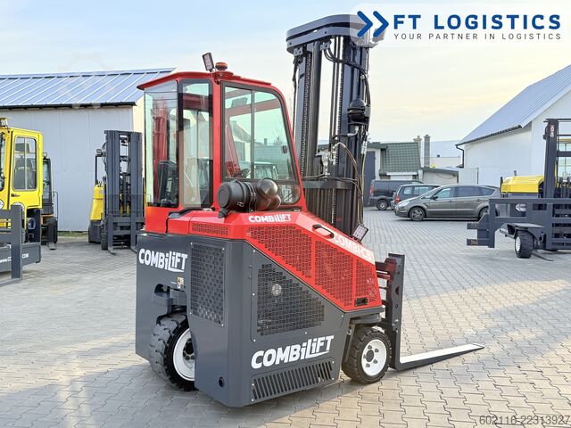 4-way forklift Combilift CB3000 DIESEL FULL CABIN TRIPLEX 6550