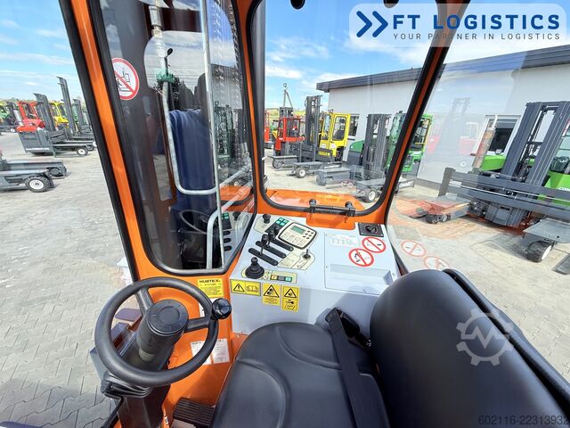 4-way forklift Hubtex DQ40D DIESEL TRIPLEX 6500 FREE-LIFT TOP1