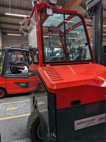 4-way forklift Combilift CBE4000 TRIPLEX 6500 FULL CABIN FREE LIF