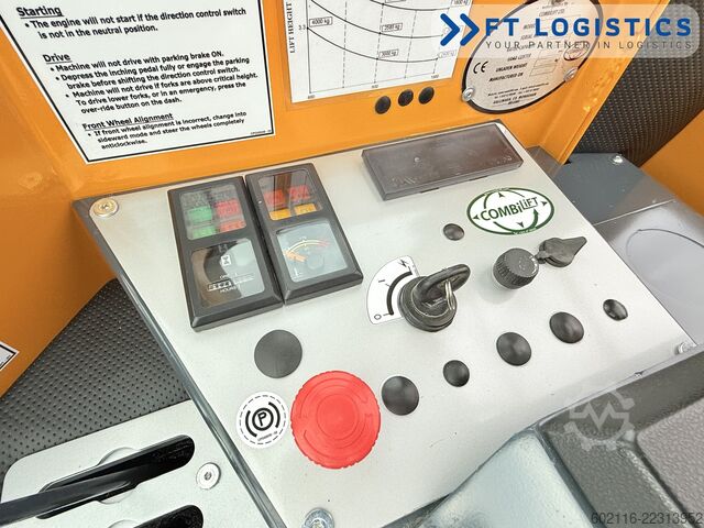 4-way forklift Combilift C4000 | GAS | DUPLEX 4100 | FREE-LIFT