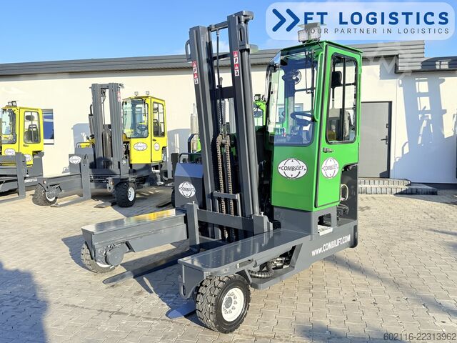 4-way forklift Combilift C5000L GAS DUPLEX 4100 POSITIONER CABIN