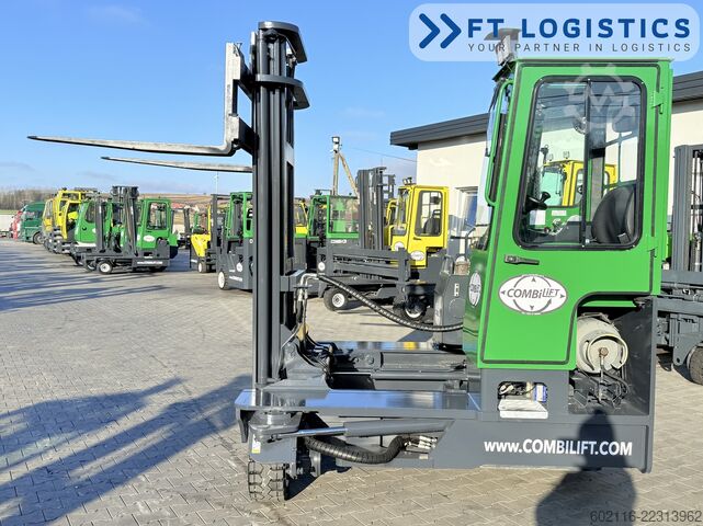 4-way forklift Combilift C5000L GAS DUPLEX 4100 POSITIONER CABIN