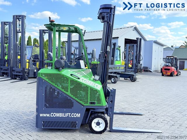 4-way forklift Combilift CB2500 GAS DUPLEX 4000 ONLY 552H
