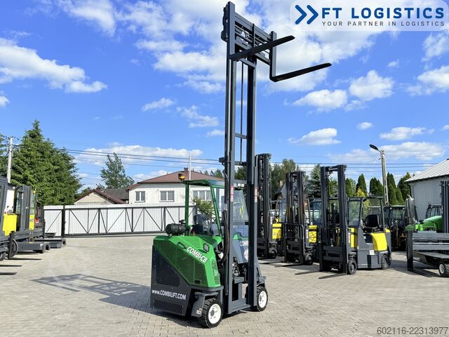 4-way forklift Combilift CB2500 GAS DUPLEX 4000 ONLY 552H