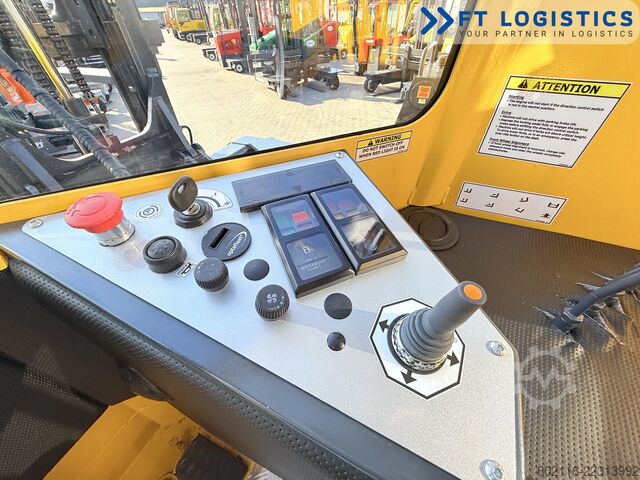 4-way forklift Combilift C14000 GAS DUPLEX 3550 FREE-LIFT