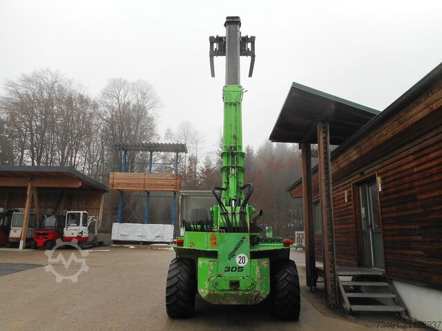Teleskoplader Sennebogen 305 mit Schaufel + Gabel + Kranarm