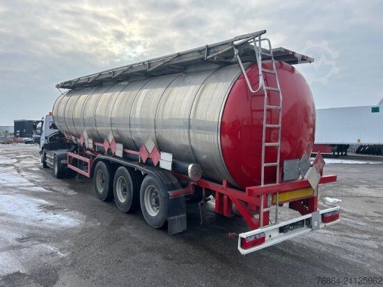 Tankauflieger FELDBINDER TANKAUFLIEGER, 33.000L, 4 KAMMERN