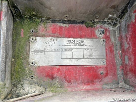 Tankauflieger FELDBINDER TANKAUFLIEGER, 33.000L, 4 KAMMERN
