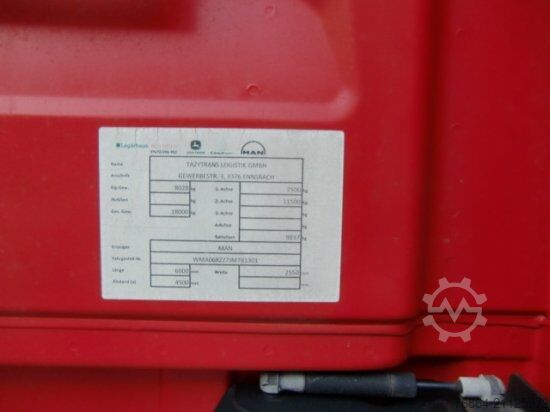 Standard SZM MAN TGX 18.500 XLX, STANDKLIMA, RETARDER E6, JM781301