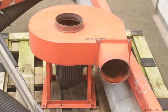 Welding fume extraction MIG-O-MAT 1,1 kW Ø 160 mm