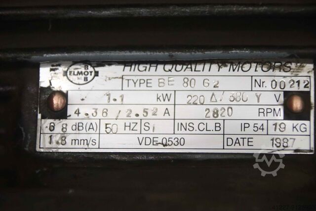 Welding fume extraction MIG-O-MAT 1,1 kW Ø 160 mm