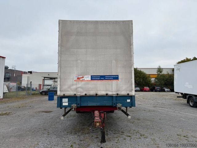 Open trailer with tarp MUELLER FZ-BAU PRITSCHE + PLANE 2680 KG Nutzlast