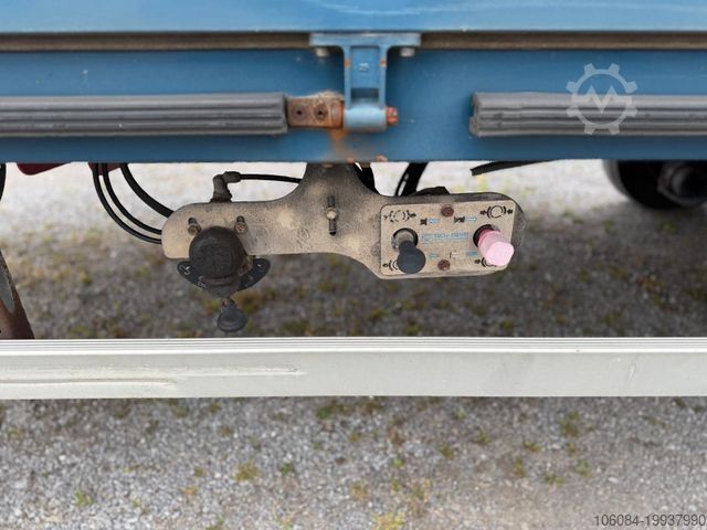 Open trailer with tarp  MUELLER FZ-BAU PRITSCHE + PLANE 2680 KG Nutzlast