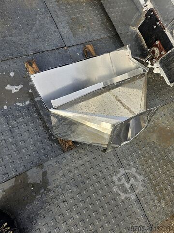 Förderband 445 x 60 cm, Paddelförderband Belt conveyor  4450x600mm 18m/min