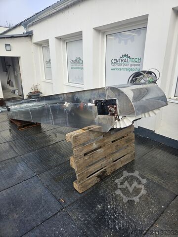 Förderband 445 x 60 cm, Paddelförderband Belt conveyor  4450x600mm 18m/min