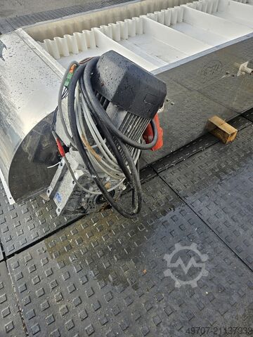 Förderband 445 x 60 cm, Paddelförderband Belt conveyor  4450x600mm 18m/min