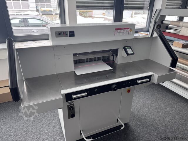 Papierschneidemaschine IDEAL Krug & Priester 5560 LT Schneidemaschine mit Lufttisch