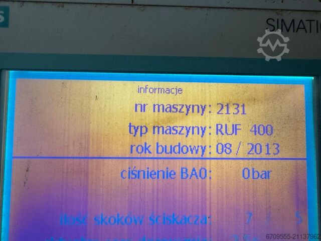 Brikettiermaschine MALISZ RUF 400