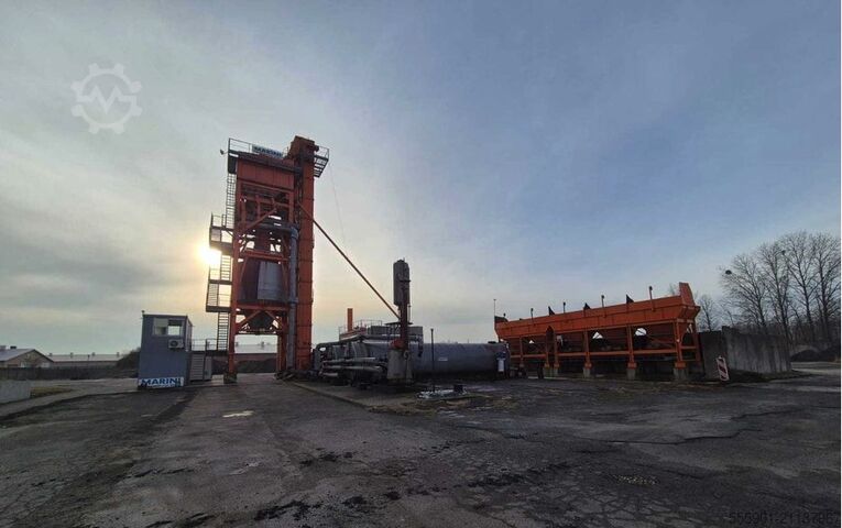 Stationäre Asphaltmischanlage MARINI MAP 120 E 190L