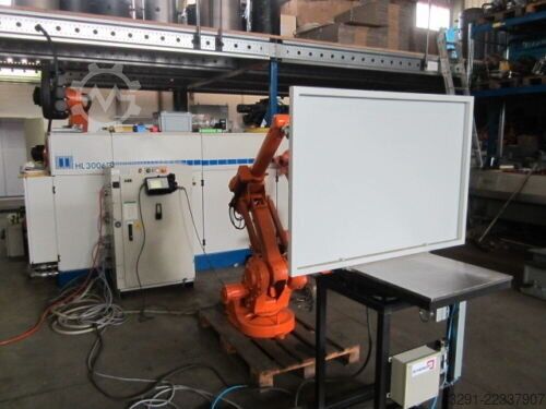 Industrial robot ABB Robotics IRB 1400 S4C + M2000 Drehtisch