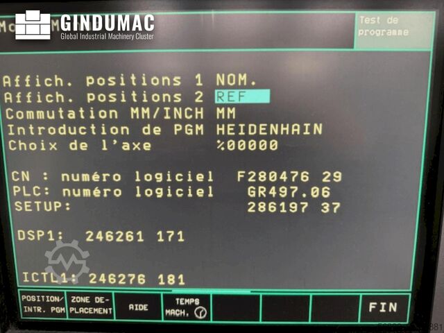 VERTIKALES BEARBEITUNGSZENTRUM DECKEL MAHO DMC 70V Hi-Dyn