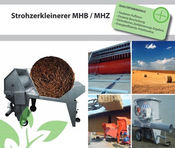 Zerkleinerungsanlage muetek MHB; MHZ