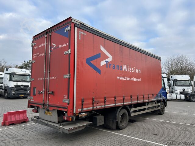 Schiebeplane DAF LF 210 FA / Motor + Gearbox Problem / Oil Leak ...