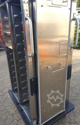 Thermal cabinet thermal tray trolley 2x12 BLANCO TTW 2x12