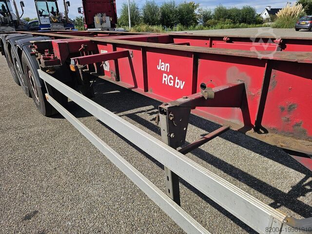 Container transport FREUHAUF OCCZ 42-327 A| 40 FT HIGHCUBE| 2 X 20 FOOT 20 F...