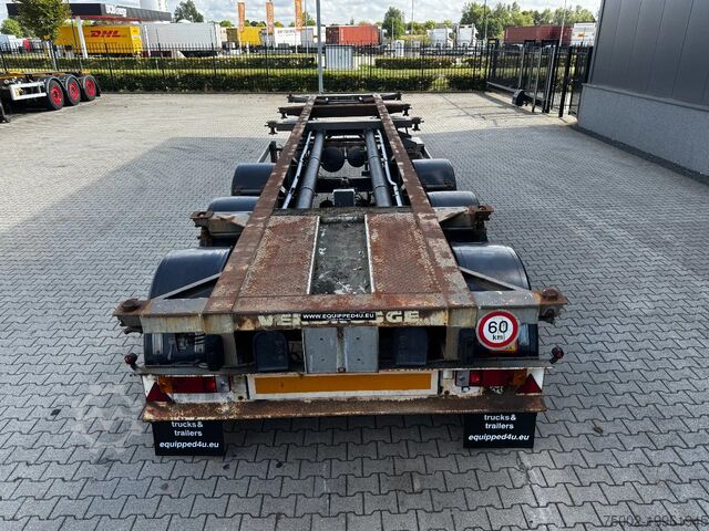 Containertransport Desot 20FT/30FT ADR-Chassis, Liftachse, Heckbundig, 2...