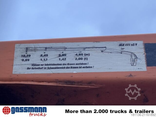 Autokran  HLK 111a3V, Funk