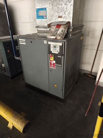 Schraubenkompressor Atlas Copco GA18 + FX15
