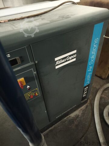 Schraubenkompressor Atlas Copco GA18 + FX15