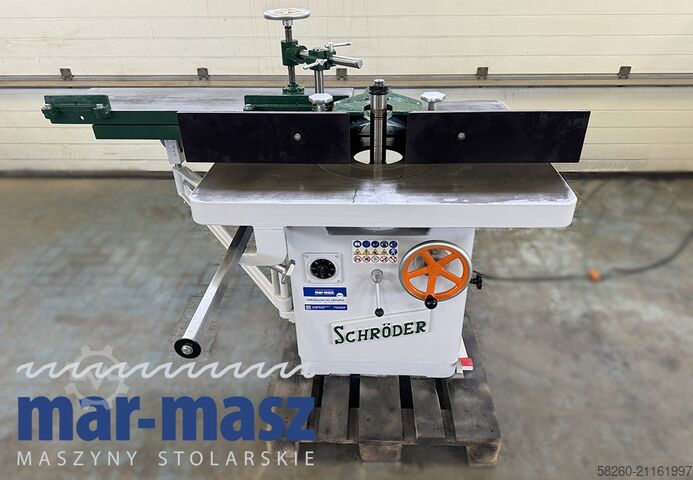 Tischfräse mit Wagen Schröder 