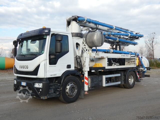 Concrete pump truck Iveco EUROCARGO 180