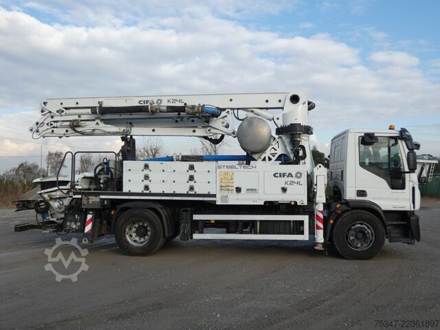 Concrete pump truck Iveco EUROCARGO 180