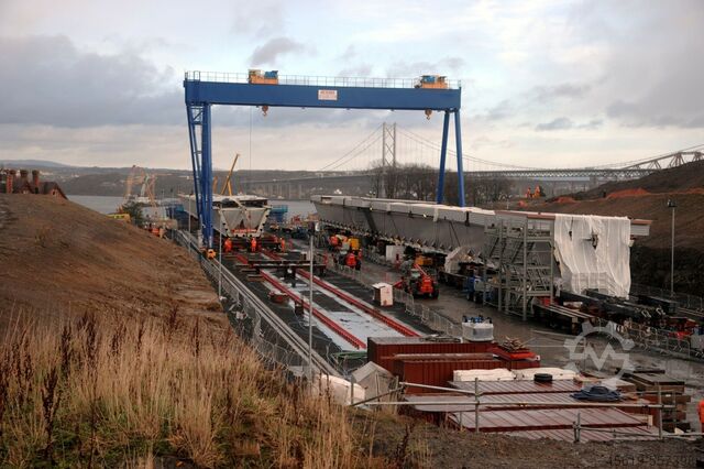 Brückenkran Cranestock 2x125 ton