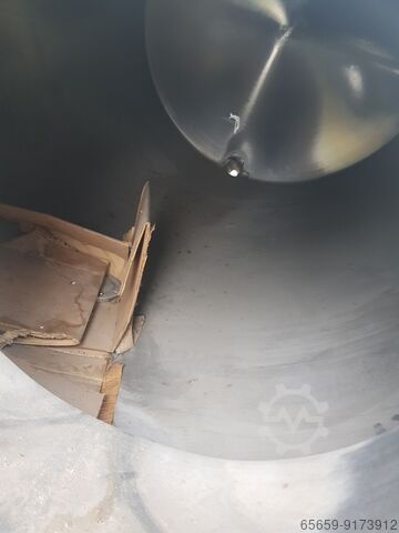 Edelstahlbehälter 6000 l Doppelmantel