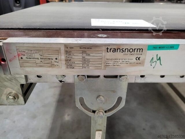Conveyor belt Transnorm 1200